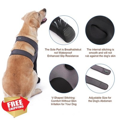 Dog Socks for Paw Licking Protection Breathable Recovery Sleeve S-Right
