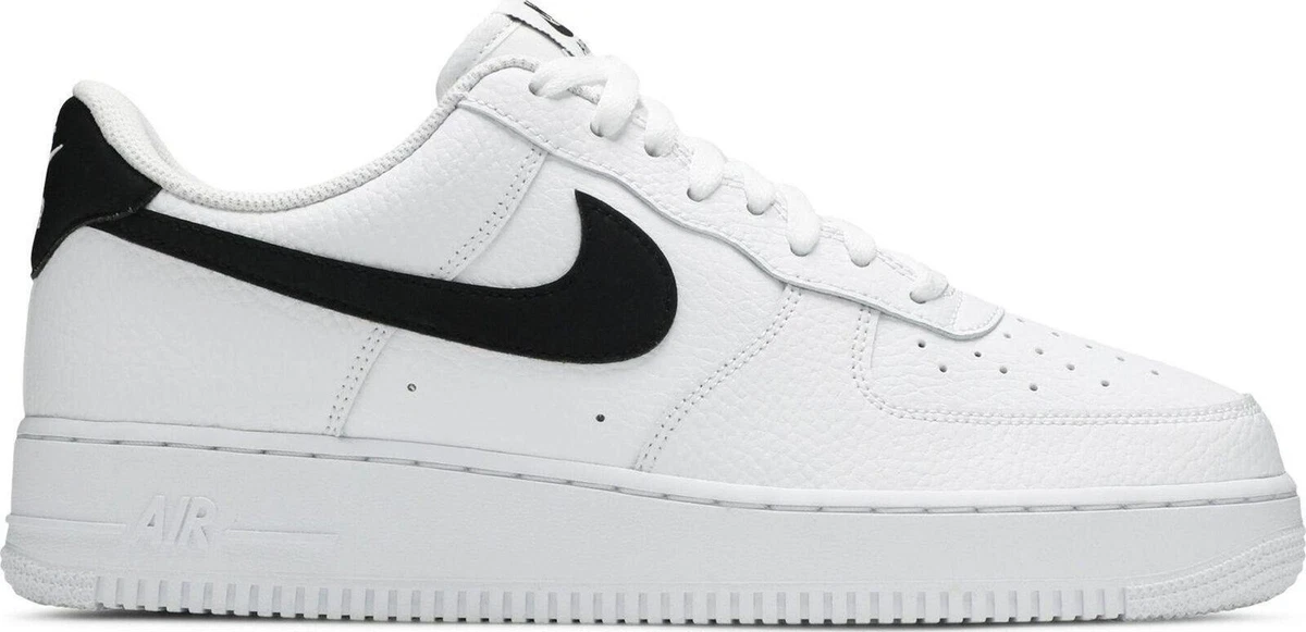 NIKE AIR Force 1 \'07 White Leather Mens Sneaker | 9.5 Nike Air Force 1  main image 2