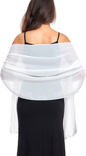 Soft Chiffon Scarfs Shawls and Wraps for Evening Dresses Wedding Shawl Wraps Bri