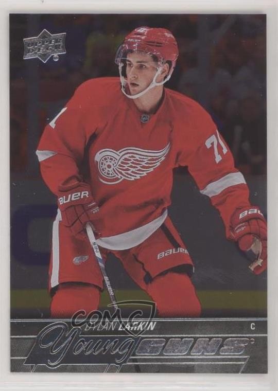 2015-16 Upper Deck Young Guns Silver Foil Board Dylan Larkin #228 2bw