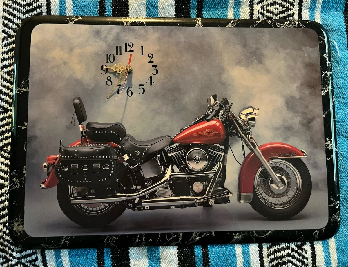 Harley-Davidson Black Wall Clocks for sale | eBay