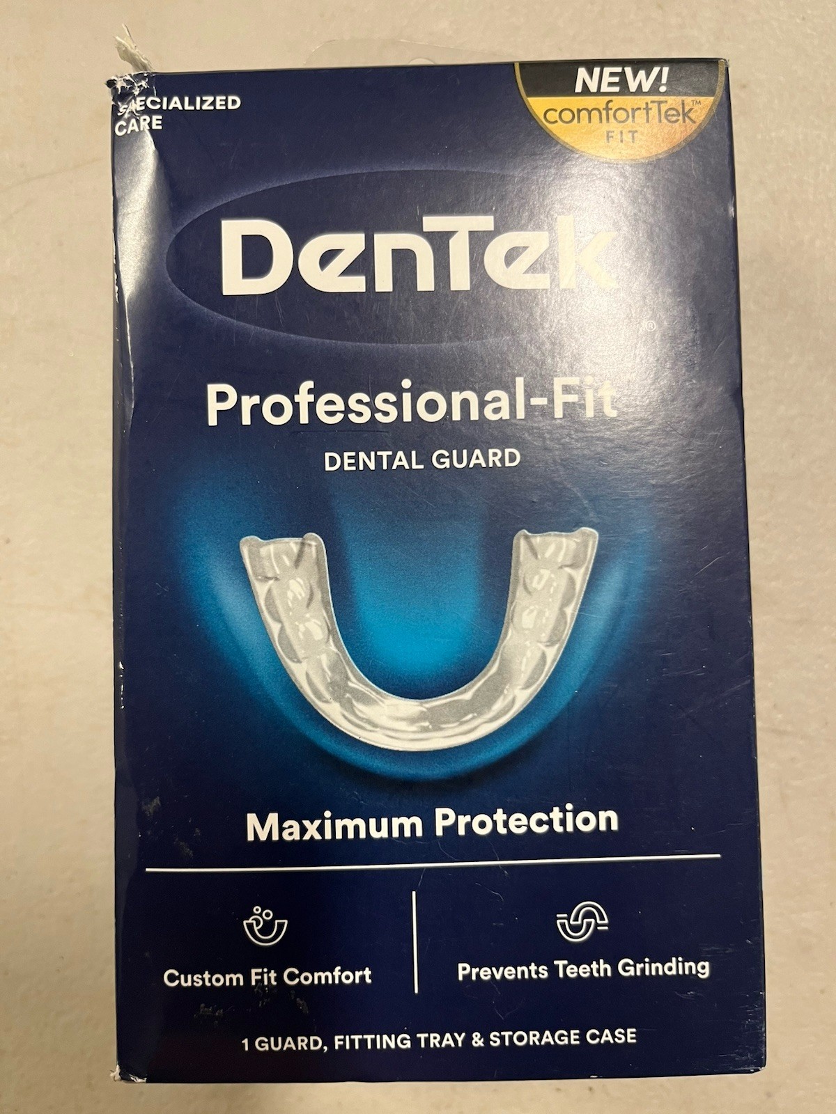 Dentek Professional Fit Dental Guard Custom Fit Guard For Teeth Grinding