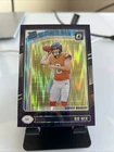 2024 Panini Donruss Optic - Rated Rookie Bo Nix #209 Purple Shock Prizm (RC)