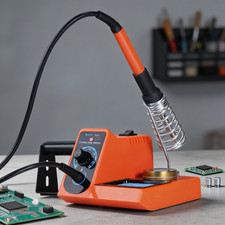 60W Soldering iron Station Heating Adjustable Temp Welding Kit PCB SMD TOOL