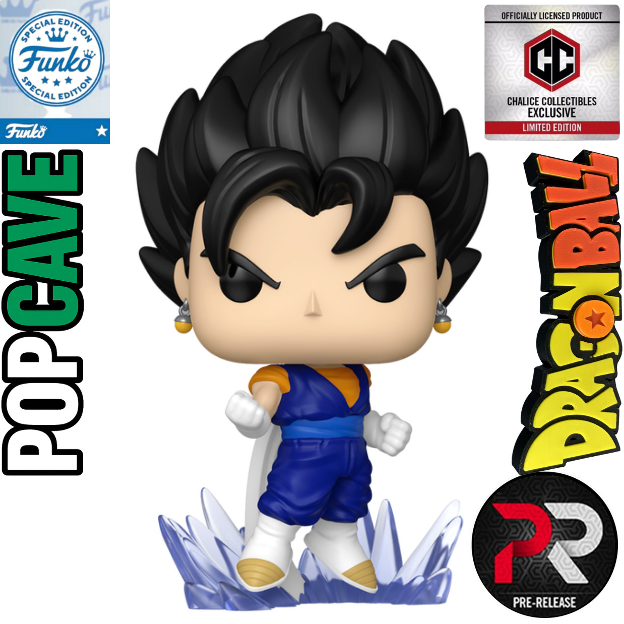 Funko Pop Cave DRAGON BALL Z: VEGITO Chalice PR Limited Edition *IN STOCK*