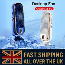 PORTABLE USB FAN MINI DESK TABLE AIR COOLING DESKTOP PERSONAL ADJUSTABLE COOLER