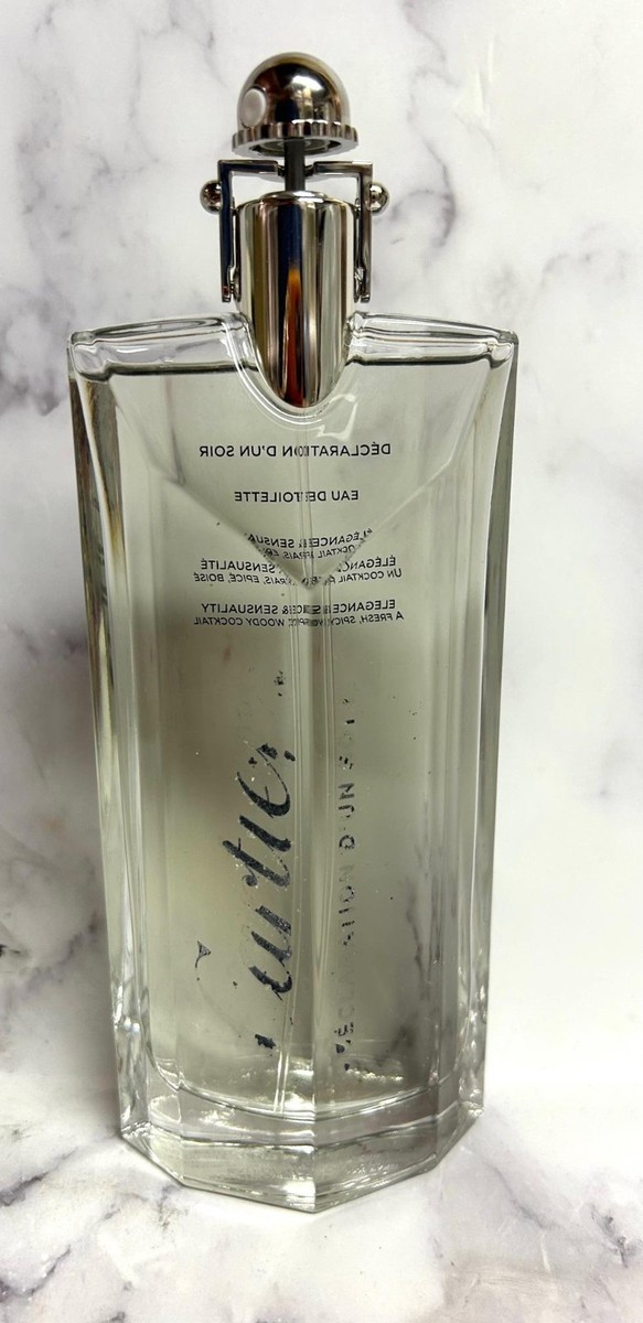 Cartier Declaration D'Un Soir EDT Spray 3.3fl.oz. Tester/SCUFFED