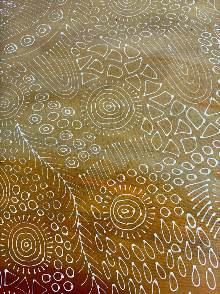 Freda Price Pitjara, Auténtico arte aborigen. Hija de Anna Price Petyarre. Foto 3 de 4