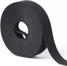 1 in X 30 Ft Hook and Loop Roll  Double-Sided Strips, Self-Gripping Straps  Re