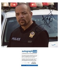 Ice-T "Law & Order: SVU" AUTOGRAPH Signed 'Detective Tutuola' 8x10 Photo B ACOA