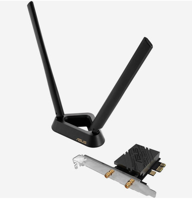 ASUS PCE-BE92BT WiFi 7 PCIe Adapter BE9400 Tri-Band Bluetooth 5.4