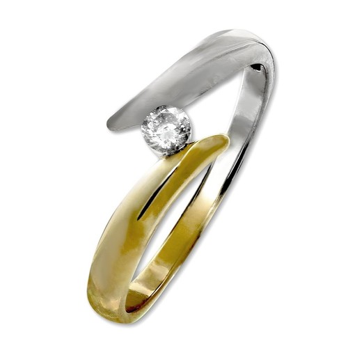 GoldDream 333 Oro Giallo Grande Scelta Orecchini Zirconi