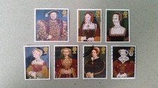Complete GB used stamp set: 1997 King Henry VIII 450th Death Anniversary
