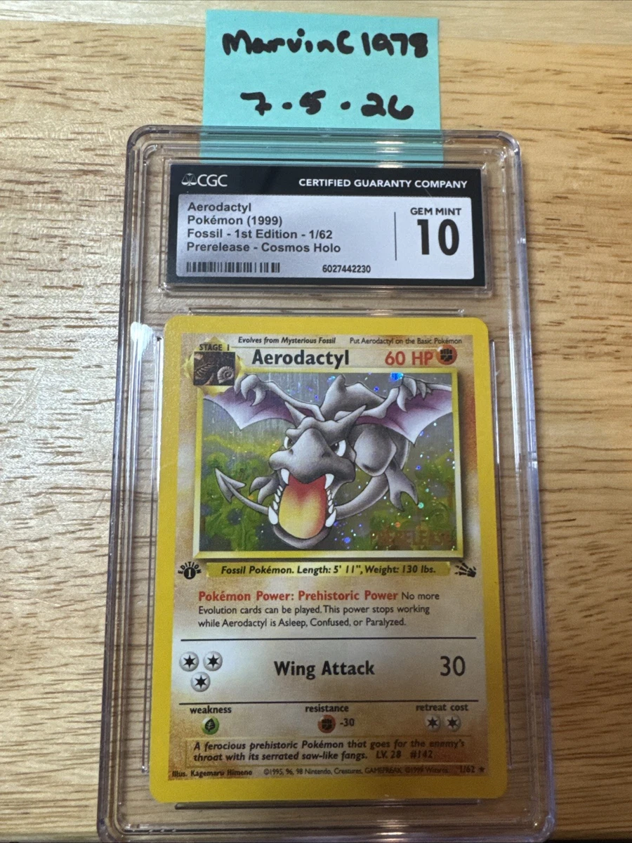 Aerodactyl Pokémon TCG Cards for sale | eBay