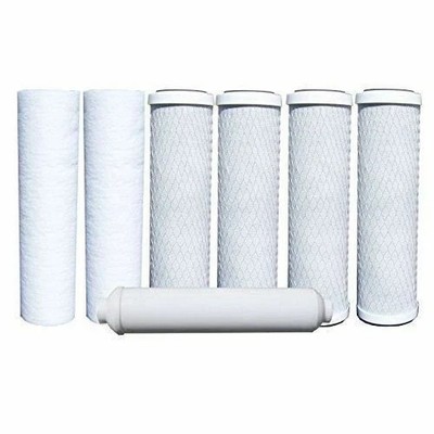 Watts ( 7-PK ) RO Filters Premier 500024 Compatible 1 year 5 Stage Replacements