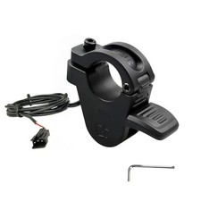 Ebike Thumb Throttle, 12V 24V 36V 48V 60V 72V 3 Pin SM Plug Ebike Throttle for