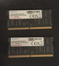 ADATA 32GB (2x16GB) DDR5-5600 SODIMM RAM CBDAD6S660016G