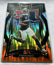 2024 Panini Select Football Stefon Diggs Houston Texans Black & Orange Shock #94