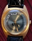 Vintage 1960s Norfolk Western Railways Employee 36mm 17j Mechanical Wind Watch