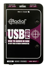 Radial USB-Pro 2-channel Direct Box Open Box 