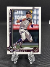 2025 Topps #196 Aaron Schunk, Colorado Rockies RC