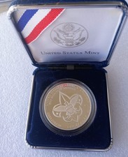 2010-P Boy Scouts Of America  Uncirculated, Sealed  Proof  Silver Dollar