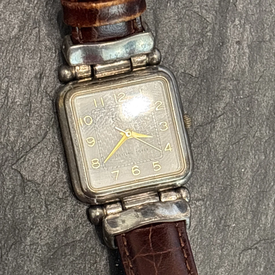 Ecclissi 925 Sterling Silver Vintage Watch 2760 Fresh Battery Works - Image 2 of 4