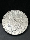 1891-P Morgan Silver Dollar Uncirculated 90% US Coin D23