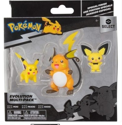 Pokemon   Evolution Multipack 2 Pichu, 2 Pikachu, 3 Raichu