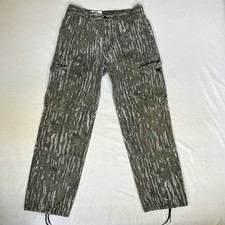 VTG Sports Afield Realtree Camo Cargo Pants 32x30 M USA Made Treebark Hunting
