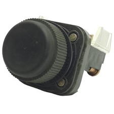 Allen Bradley 800H-R2D1 Black Booted Push Button  30mm, 1NO, 600VAC 10A