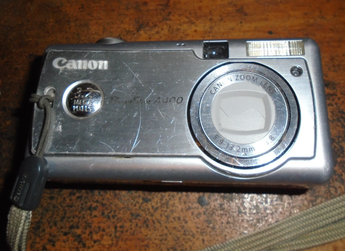 Canon PowerShot A400 Compact Digital Camera Silver Tested