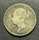 1876 Victoria Half Crown — photo from another recent sale