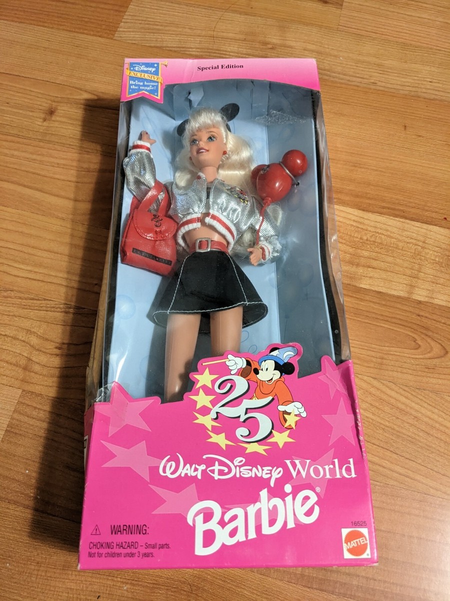 Barbie Disney World25周年(Special Edition) 1986 Barbie Walt Disney World Special Edition 25th Anniversary New