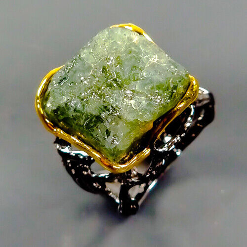 Joyería Regalo 36 quilates Anillo Aguamarina Plata de Ley 925 Talla 9/R385224 - Imagen 1 de 8