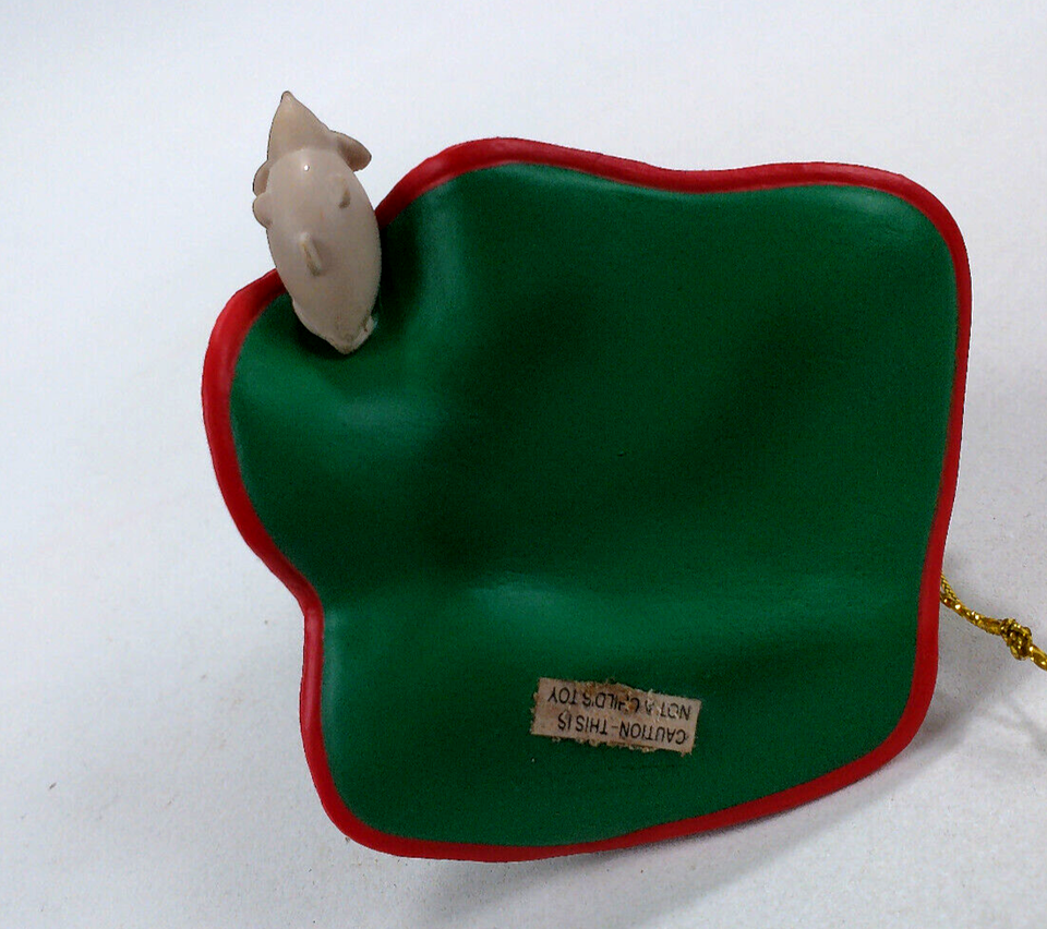 Vtg Disney Grolier Christmas Magic Figaro Ornament 26231 127