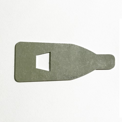 5x Contrabajo Aluminio Punta de Arco Material AL Arco Piezas Tream Making Restaurar Fijación - Imagen 3 de 4