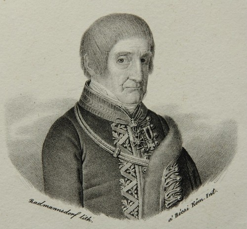 A. RADMANNSDORF (*1802), Ungarischer Offizier, Baron Mikos, Lithographie - Bild 3 von 4