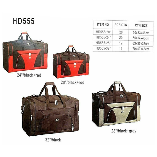 X Bolso de Viaje Grande Grande Mediano Pequeño Holdall Equipaje de Lona Gimnasio Deportes Fin de Semana - Imagen 3 de 12