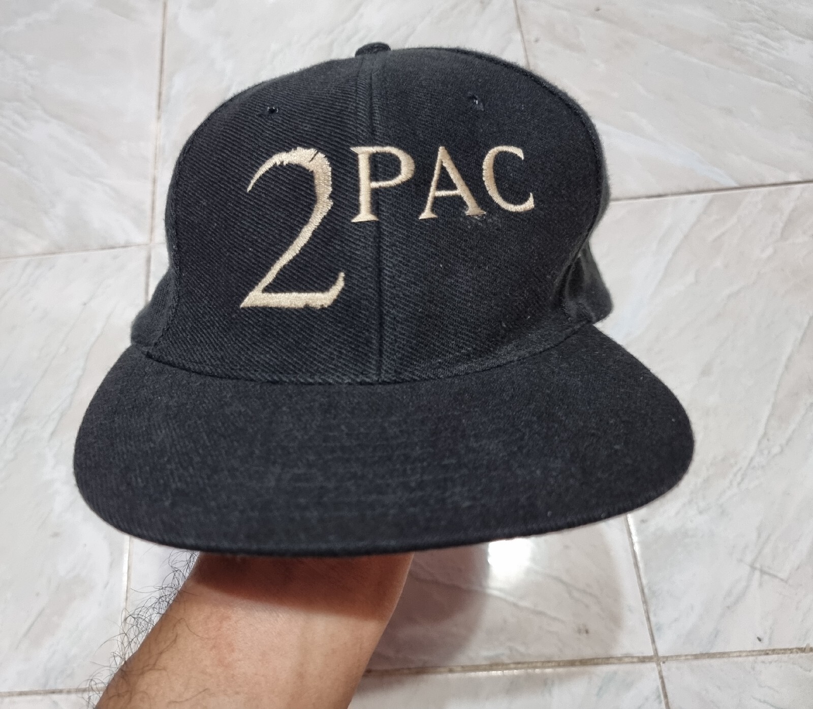 FILA Cappello vintage Death Row Records 2 Pac Snapback cappello vintage raro