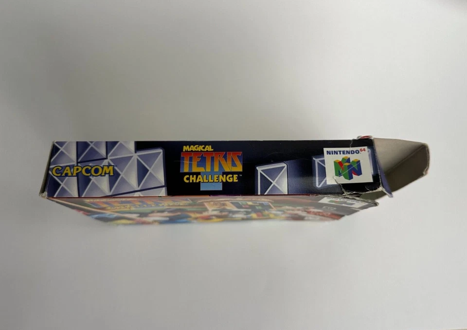 N64 Magical Tetris Challenge CIB + Acrylic Case Box Manual Complete Nintendo 64 - Image 4 of 4