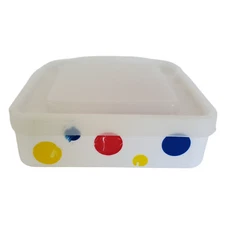 Wonder Bread Sandwich Container Plastic Storage Holder Interstate Bakeries 2006