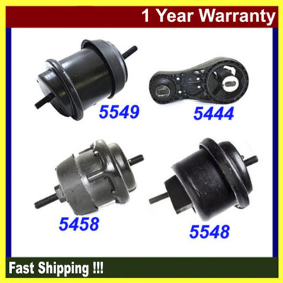 For Chevy Traverse GMC Acadia 3.6L Motor & Trans Mount 5444 5458 5548 5549 M991
