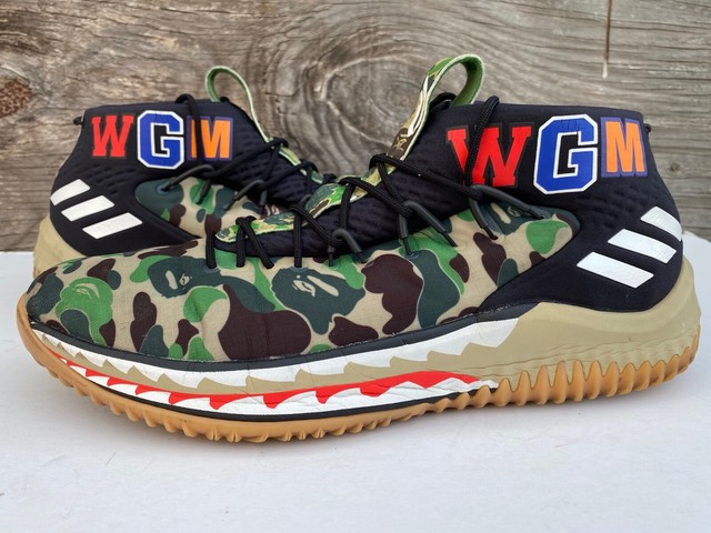 adidas dame 4 bape
