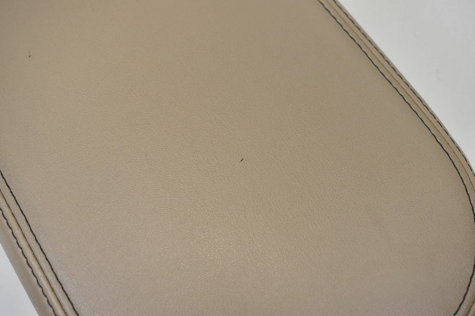 Ford Taurus X 2008 2009 consola central cuero beige reposabrazos tapa superior cubierta OEM Foto 2 de 4