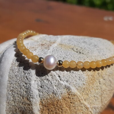Bracelet Raffiné En Argent 925 Avec Tanzanite Naturelle Et Perles De Culture - Neuf Avec étiquettes