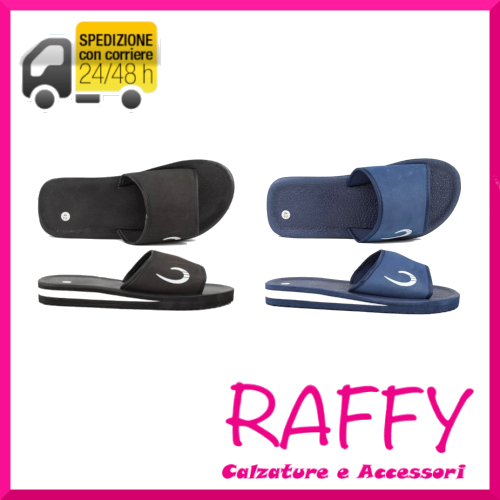 CIABATTE UOMO GOMMA APERTA MARE PISCINA PALESTRA DOCCIA CASA CIABATTE  COMODA | eBay