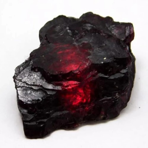 Natural Garnet stone 45.00 Carat Raw Natural Red garnet rough Loose Stone Uncut - Picture 3 of 4