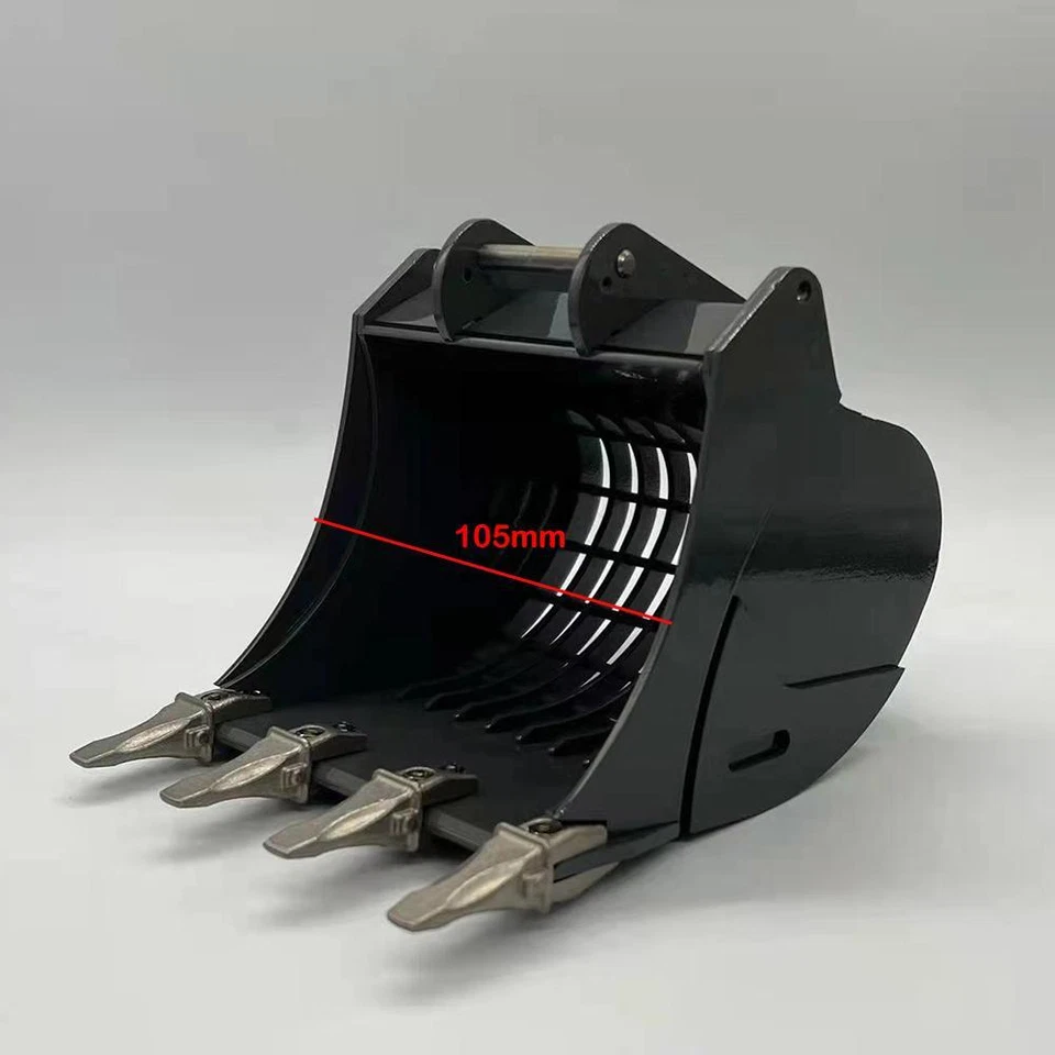 Metall Sieb Eimer für XDRC RC Hydraulikbagger 1/14 Skala 945 Radio Truck Modell - Bild 3 von 4