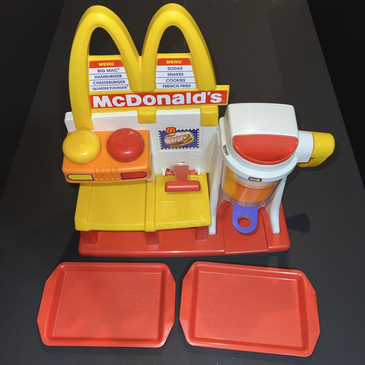 Vintage 1993 McDonald's Happy Meal Magic Hamburger Snack Maker